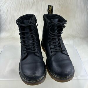 Dr. Martens Black Kids Boots
